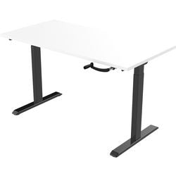 Poste de travail assis-debout burslibl120blanc