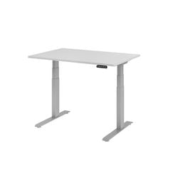 Bach bureau assis-debout marteau vxdkb12 5 s gris 1200 x 800 mm