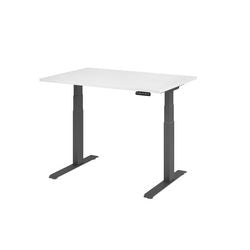 Bach bureau assis-debout marteau vxdkb12 w g blanc 1200 x 800 mm