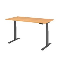 Bach marteau de bureau assis-debout vxdkb16 6 g multicolore 1600 x 800 mm