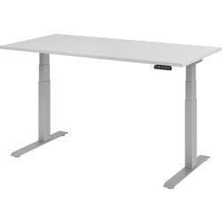 Bach bureau assis-debout marteau vxdkb16 5 s gris 1600 x 800 mm