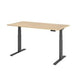 Bach bureau assis-debout marteau vxdkb16 e g multicolore 1600 x 800 mm