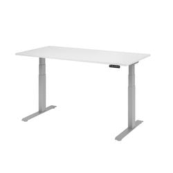 Bach bureau assis-debout marteau vxdkb16 w s blanc 1600 x 800 mm