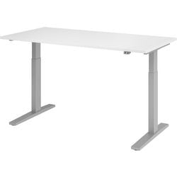 Bach bureau assis-debout marteau vxmka16 w s blanc 1600 x 800 mm