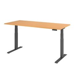 Bach marteau de bureau assis-debout vxdkb19 6 g multicolore 1800 x 800 mm