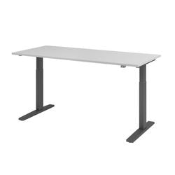 Bach bureau assis-debout marteau vxmka19 5 g gris 1800 x 800 mm