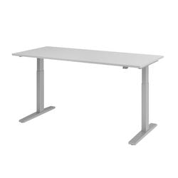 Bach bureau assis-debout marteau vxmka19 5 s gris 1800 x 800 mm
