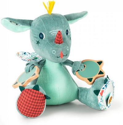 Lilliputiens - peluche multi-activités - Joe le dragon