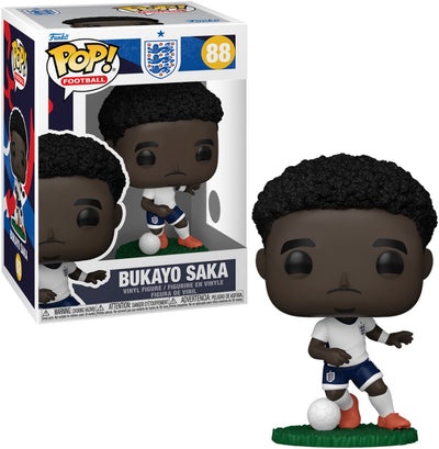 Funko efl pop! figurine en vinyle football angleterre - bukayo saka 9 cm pop! chiffre
