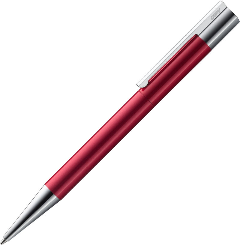 Stylo à bille Lamy scala pianored | stylo à bille design en métal | laque brillante | y compris remplissage m 16 noir | m