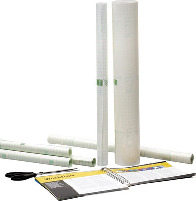 Plastique autocollant Apli - rouleau - 20 x 0,5 m - 80 microns