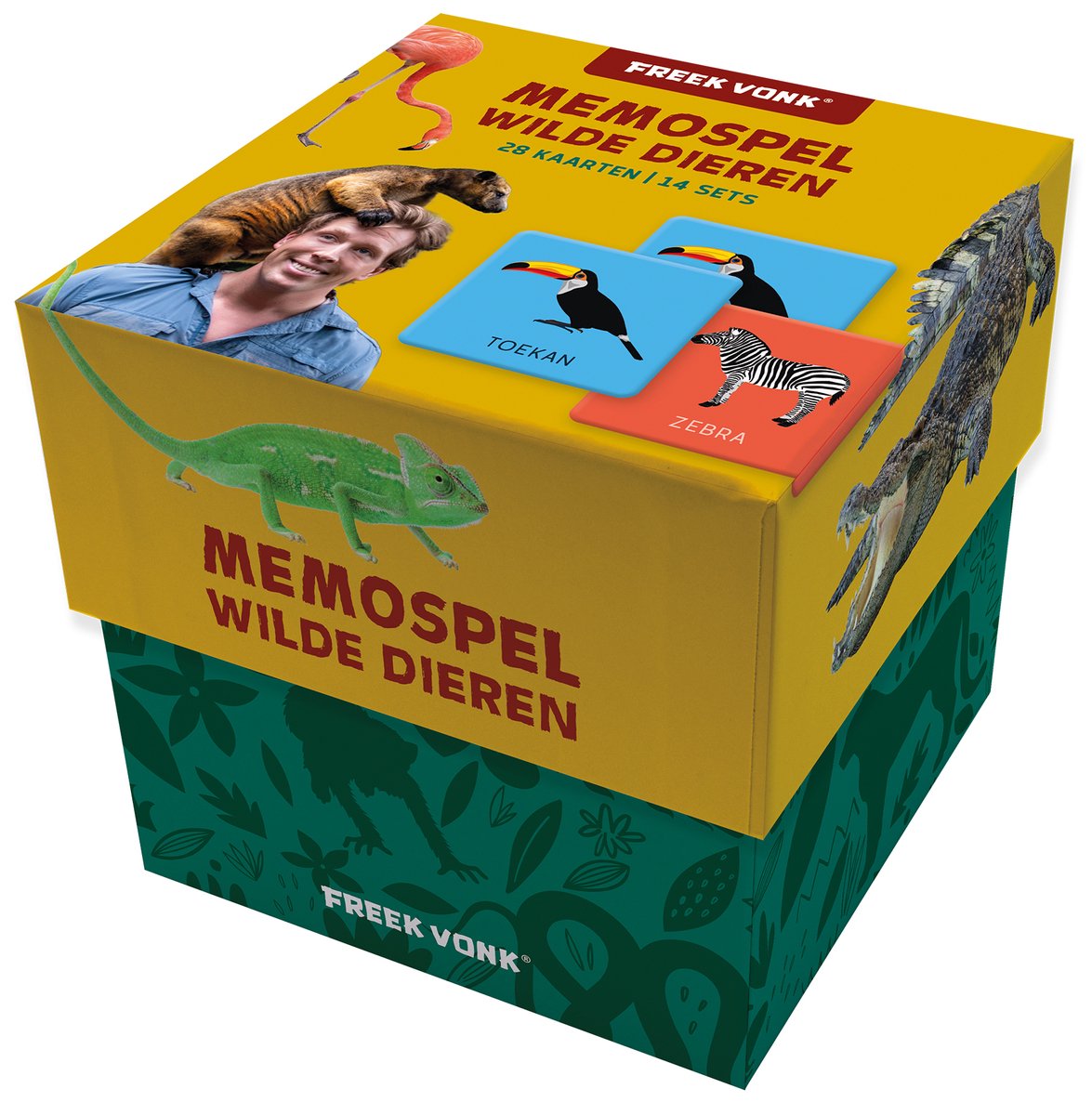 Imagebooks freek spark memo game - animaux sauvages