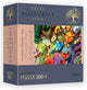 Trefl puzzle cocktails colorés 500 pièces en carton.