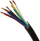 Câble de remorque Carpoint 7 fils 5 mètres 1 mm² noir