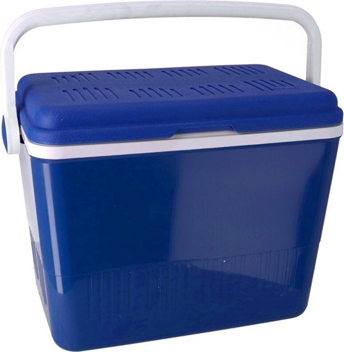 Glacière Gerimport 42 litres 35 x 55 x 39 cm bleu blanc