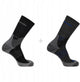 Chaussettes Salomon x ultra access Crew - laine mérinos - 2 paires - taille 42-44