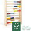 Fenêtre de levage en bois de petit pied