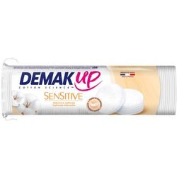 Tampons de coton pour démak'up soie sensible, ronds 64 pièces