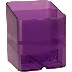 Boite à stylos exacompta 67719d chromaline violet lot de 10