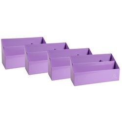 Porte-lettre exacompta 67964d mauve aquarelle lot de 4
