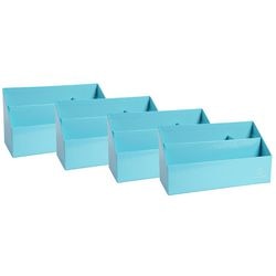Porte courrier exacompta 67962d aquarelle bleu pastel lot de 4