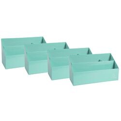 Porte courrier exacompta 67963d aquarelle vert pastel lot de 4