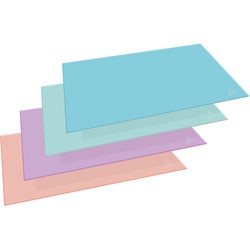 Sous-main exacompta 60196d assortiment de couleurs aquarelle lot de 8