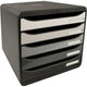 Commode exacompta 3097294d nuances de gris gris