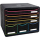 Commode exacompta 306914d bureau noir noir