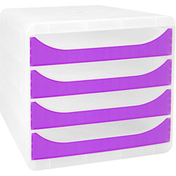 Commode exacompta 310319d violet chromaline