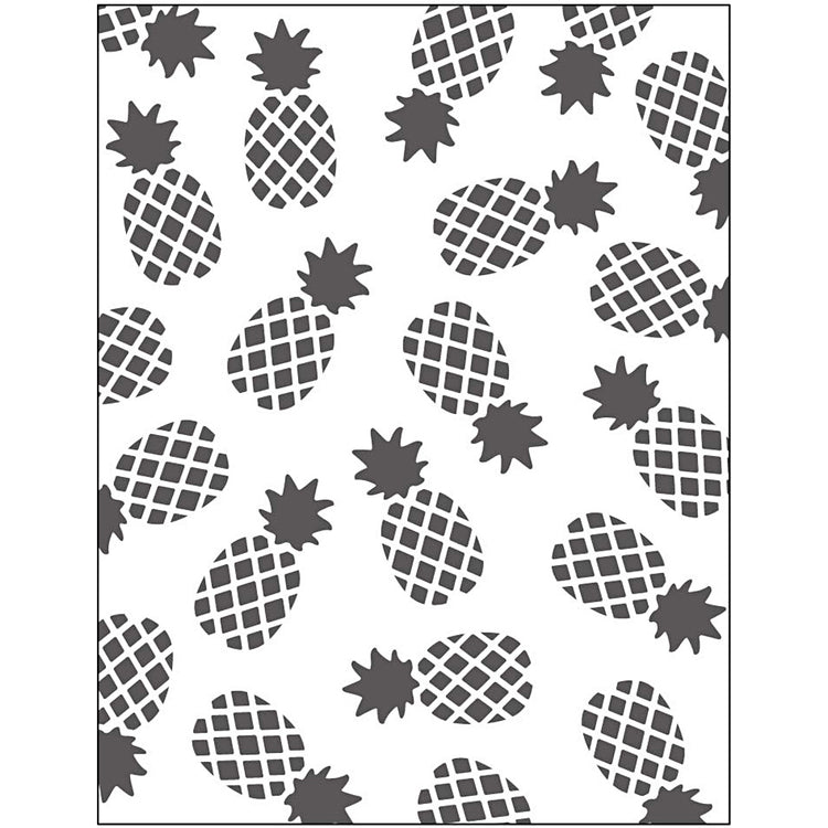Dossier de gaufrage Creativ company, ananas, format 11x14 cm, épaisseur 2 mm, 1 pièce