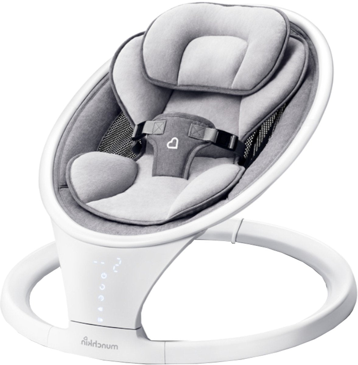 Balançoire Munchkin - chaise à bascule pour bébé, électrique, légère, Bluetooth - chaise à bascule