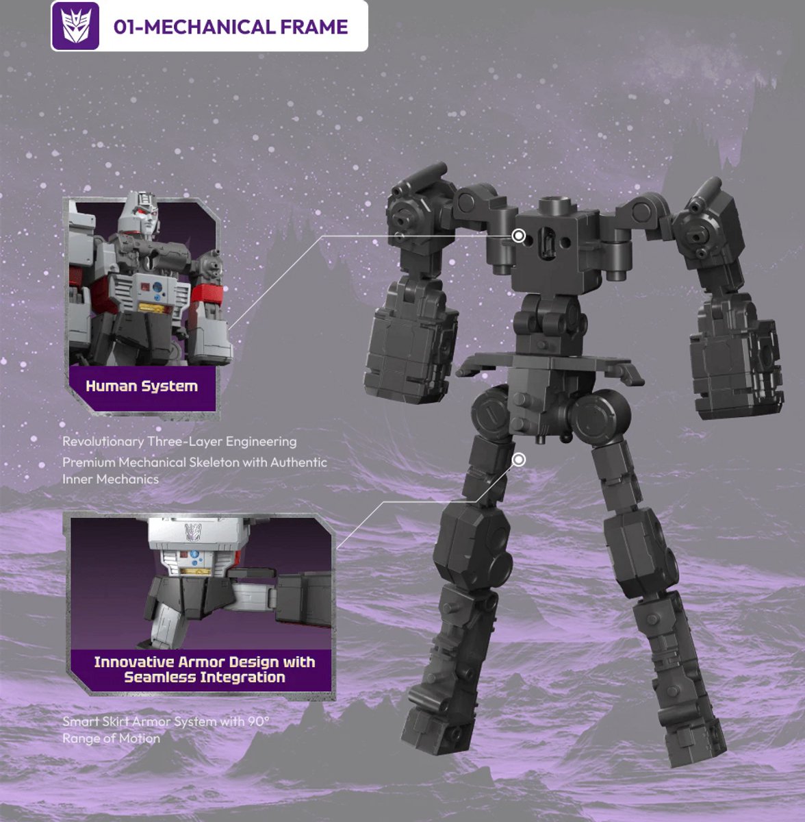 Transformateurs Blokees - G1 Megatron - Action Edition 02