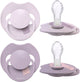 Difrax lovi sucette dynamique - prime - 18+ mois - rose violet clair - 2 pièces