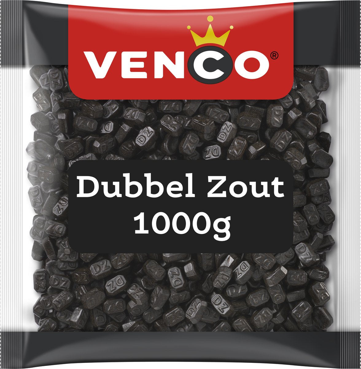 Sel double Venco - réglisse salée - 1000g
