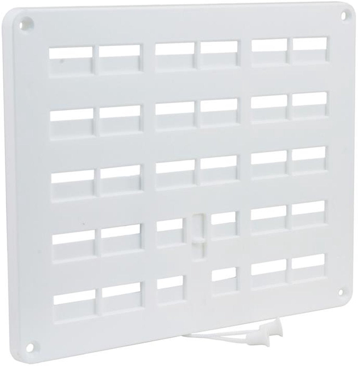 Grille d'aération Star x Starx avec cordon de serrage - 200 x 250 mm - blanche