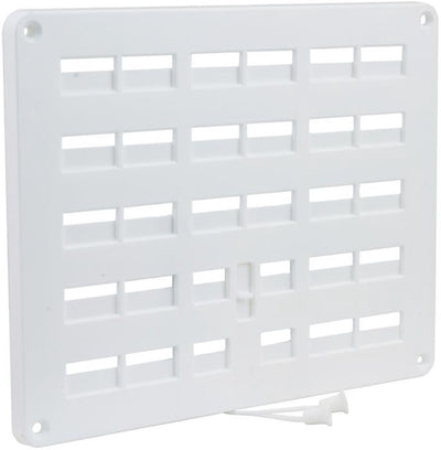 Grille d'aération Star x Starx avec cordon de serrage - 200 x 250 mm - blanche