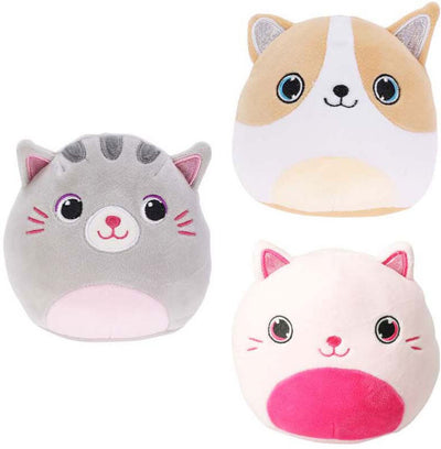 Les animaux en peluche étreintes, 14 cm