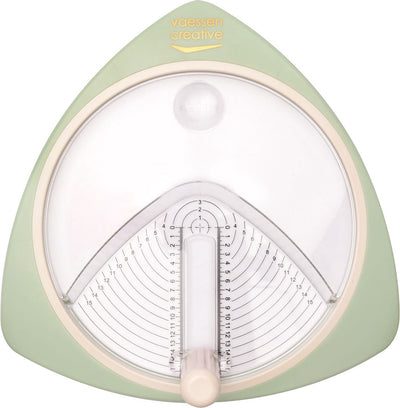 Vaessen creative • coupe-cercle ø15cm incl. 3 lames de rechange menthe