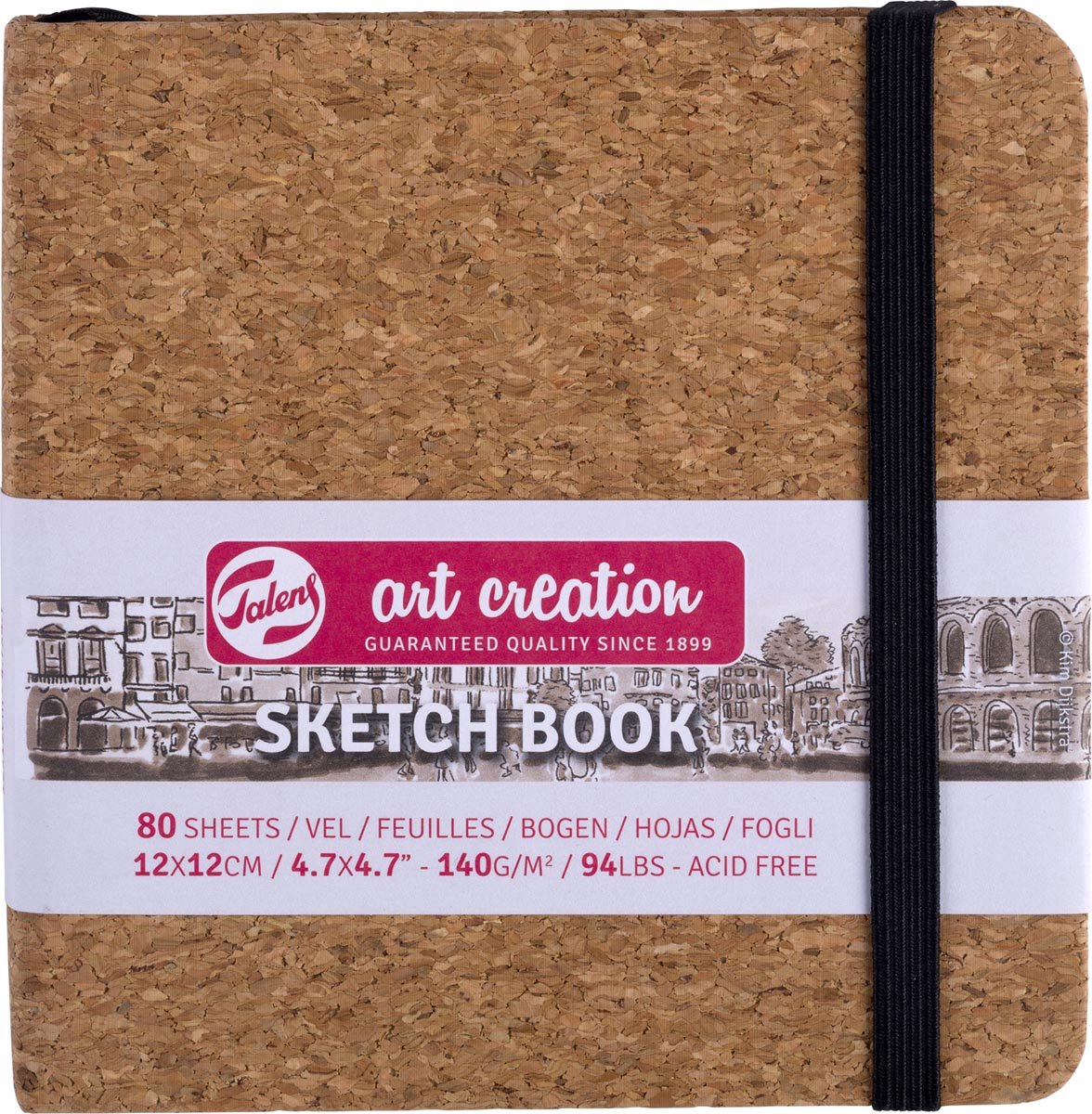 Carnet de croquis de création artistique Talens - liège - 12x12cm