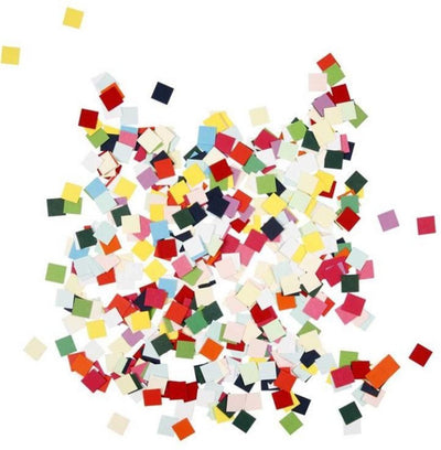Mosaïque en carton Creativ company, carrée, format 10x10 mm, env. 10000 pièces, 180 gr 1 boîte
