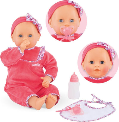 Corolle Mon Grand Poupon Babypop Lila, 42 cm
