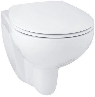 WC suspendu Grohe bau - sans abattant - céramique - blanc