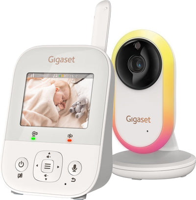 Gigaset baby 300 – babyphone avec caméra – fonction talkback – vision nocturne – veilleuse – babyphone –