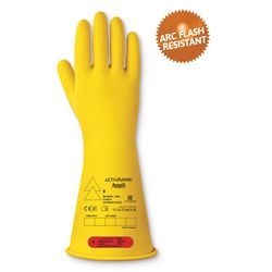 Gants de sécurité ansell e016y100 taille 10 jaune pack de 2 paires