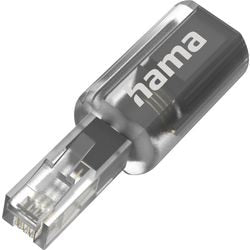 Adaptateur USB hama 00201125 anti-torsion transparent, noir