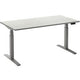 Bureau assis-debout ceha ade2plme188q9006ro mélamine marron robson, métal