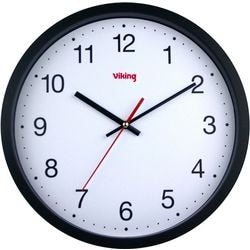 Horloge murale viking rd3330b blanc, noir