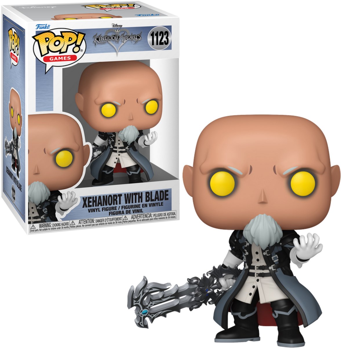 Funko Kingdom Hearts Pop ! jeux figurine en vinyle xehonort avec lame 9 cm