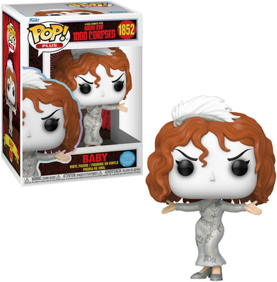 Funko-pop ! plus : maison des 1000 cadavres - bébé (paillettes) #1852